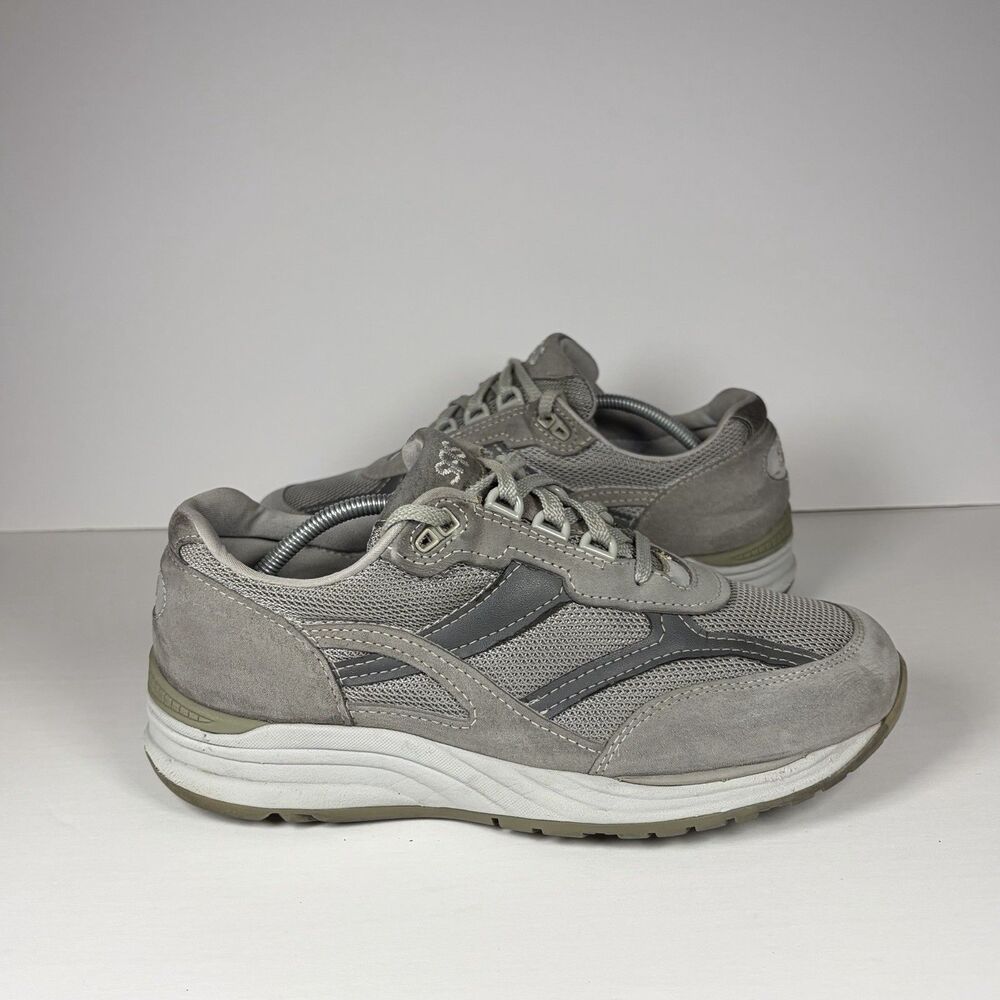 SAS Journey Mesh Sneakers Men’s 8.5W Wide Gray Walking Comfort Shoes